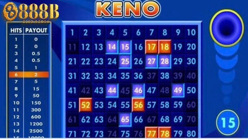 Bật mí kinh nghiệm chơi keno thu lợi nhuận hấp dẫn