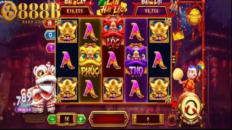 Hướng dẫn cách chơi game lân hái lộc 