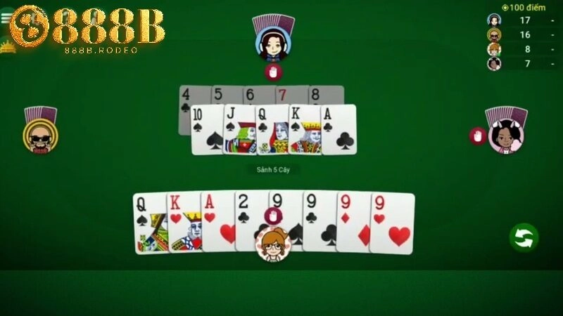 Luật chơi game Tiến lên miền Nam